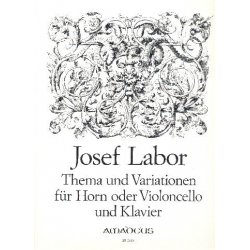 Thema und Variationen op.10 - -Josef Labor
