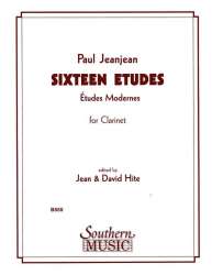 Sixteen (16) Etudes -Paul Jeanjean / Arr.David Hite