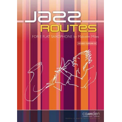 Jazz-Routes (+CD) : for alto saxophone -Malcolm Miles