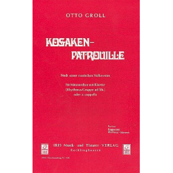 Kosaken-Patrouille : für Männerchor -Otto Groll