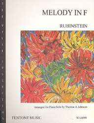 MELODY IN F : FOR PIANO SOLO -Anton Rubinstein