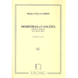 Modinhas e cancoes vol.2 : -Heitor Villa-Lobos