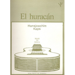 El huracan : für Gitarre -Hans-Joachim Kaps