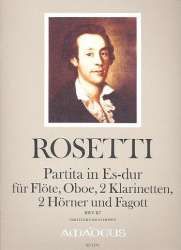 Partita Es-Dur RWV B7 - für Flöte, -Francesco Antonio Rosetti (Rößler)