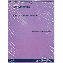2 Sinfonias - for chamber orchestra -Tomaso Albinoni