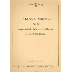 Konzertstück op.34 : für Kontrabaß -Franz Simandl