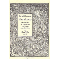 Phantasus : Liederzyklus op.93 -Bertold Hummel