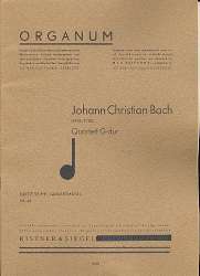 Quartett G-Dur : für 2 Flöten (Violinen), -Johann Christian Bach