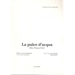 La pulce d'acqua : Einzelausgabe -Angelo Branduardi