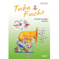 Tuba Fuchs Band 1 - Die geniale und spaßige Tubaschule -Stefan Dünser