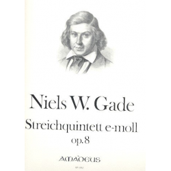 Streichquintett e-Moll op.8 - -Niels W. Gade
