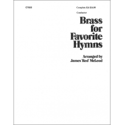 Brass For Favorite Hymns (Score) -Traditional / Arr.James (Red) McLeod