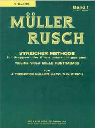 Müller Rusch - Violinschule Band 1 (deutsch) -Frederick J. Müller / Arr.Harold W. Rusch