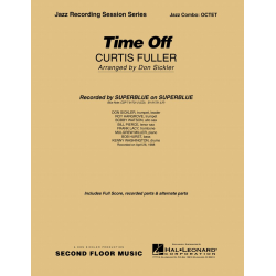 Time Off -Curtis Fuller / Arr.Don Sickler