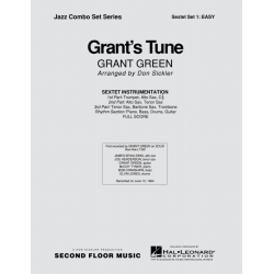 Grant's Tune -Grant Green / Arr.Don Sickler
