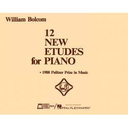 12 New Etudes for Piano -William Bolcom