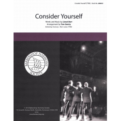 Consider Yourself -Lionel Bart / Arr.Tom Gentry