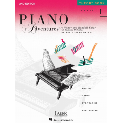 Piano Adventures Level 1 - Theory Book - Nancy Faber