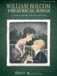 Theatrical Songs - Medium Low Voice And Piano - William Bolcom