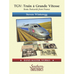 TGV from Postcards from France -Steven Winteregg