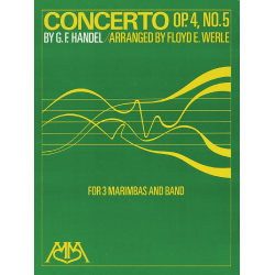 Concerto Op. 4, No. 5 -Georg Friedrich Händel (George Frederic Handel) / Arr.Floyd E. Werle