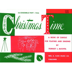 CHRISTMAS TIME-3RD ENSEMBLE VA BOOK -Forrest L. Buchtel