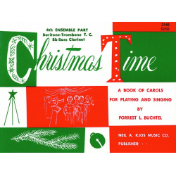 CHRISTMAS TIME-4TH ENSEMBLE BB BOOK -Forrest L. Buchtel