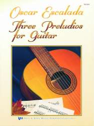 Three Preludios For Guitar -Oscar Escalada