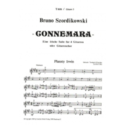 Connemara für 4 Gitarren (Ensemble) - Bruno Szordikowski