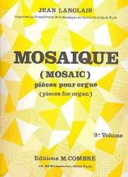 Mosaique vol.3 pièces -Jean Langlais