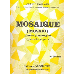 Mosaique vol.3 pièces -Jean Langlais