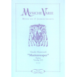 Marienvesper (mit beiden Versionen des Magnificat) -Claudio Monteverdi
