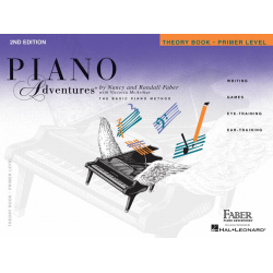 Piano Adventures Primer Level - Theory Book - Nancy Faber