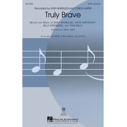 Truly Brave - Sara Bareilles / Arr. Mac Huff