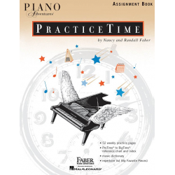 Piano Adventures PracticeTime Assignment Book -Nancy Faber