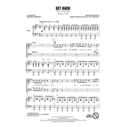 Get Back -Paul McCartney John Lennon & / Arr.Roger Emerson