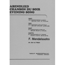 Abendlied / Evening Song -Felix Mendelssohn-Bartholdy / Arr.Jos van der Veken