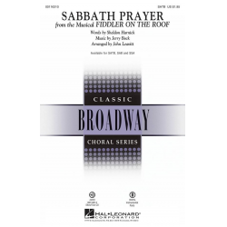 Sabbath Prayer -Jerry Bock / Arr.John Leavitt