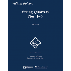 String Quartets Nos 1-6 -William Bolcom