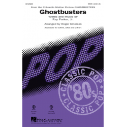 Ghostbusters -Ray Parker Jr. / Arr.Roger Emerson