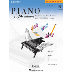 Piano Adventures Level 2A - Theory Book - Nancy Faber