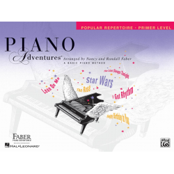 Piano Adventures Popular Repertoire Book -Nancy Faber