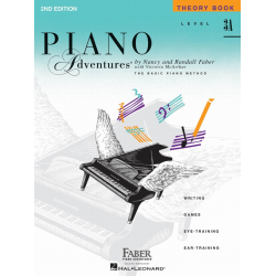 Piano Adventures Level 3A - Theory Book -Nancy Faber