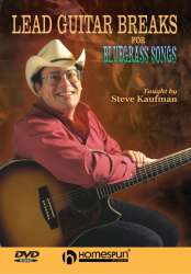 Lead Guitar Breaks for Bluegrass Songs -Steve Kaufman