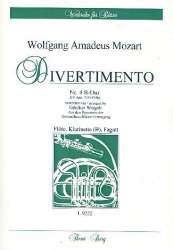 Divertimento B-Dur Nr.4 KV Anh.229 (439b) -Wolfgang Amadeus Mozart / Arr.Günther Weigelt