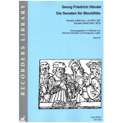 Sonaten Band 3 - Georg Friedrich Händel (George Frederic Handel)