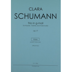 Trio g-Moll op.17 -Clara Schumann