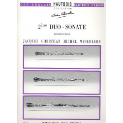 Duo-Sonate no.2 -Jaques Christian Michel Widerkehr