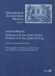 2 Sinfonien in D-Dur (VII:D1  und  VII:D13) -Leopold Mozart