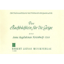 Das Bachbüchlein für die Geige -Johann Sebastian Bach